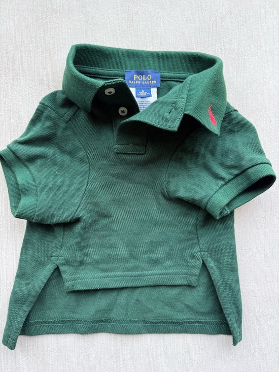 Polo Ralph Lauren Other - Polo by Ralph Lauren Green Short-Sleeve Dog Polo with Pink Pony